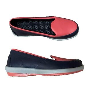 PW Minor Airloft Hattie women's size 8 wide leather orthopedic slip on shoes